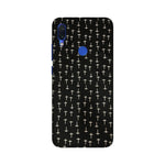 Block Print Black   ---   Apple XioMi RealMe Oppo Vivo - Mobile Back Cover