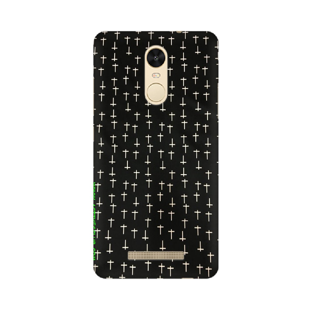 Block Print Black   ---   Apple XioMi RealMe Oppo Vivo - Mobile Back Cover