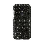 Block Print Black   ---   Apple XioMi RealMe Oppo Vivo - Mobile Back Cover