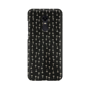 Block Print Black   ---   Apple XioMi RealMe Oppo Vivo - Mobile Back Cover