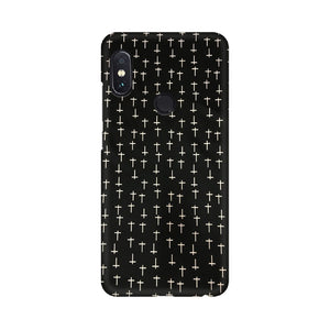 Block Print Black   ---   Apple XioMi RealMe Oppo Vivo - Mobile Back Cover