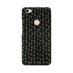 Block Print Black   ---   Apple XioMi RealMe Oppo Vivo - Mobile Back Cover