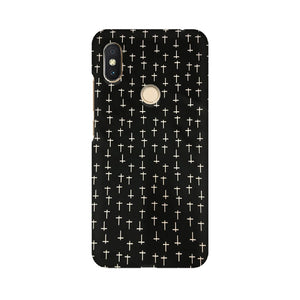 Block Print Black   ---   Apple XioMi RealMe Oppo Vivo - Mobile Back Cover