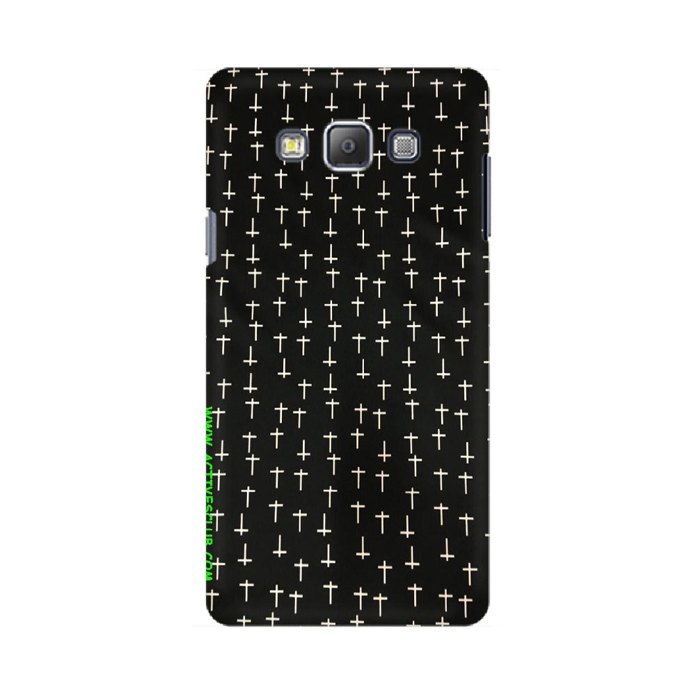 Block Print Black   ---   Samsung Google OnePlus Mobile Back Cover