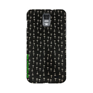 Block Print Black   ---   Samsung Google OnePlus Mobile Back Cover