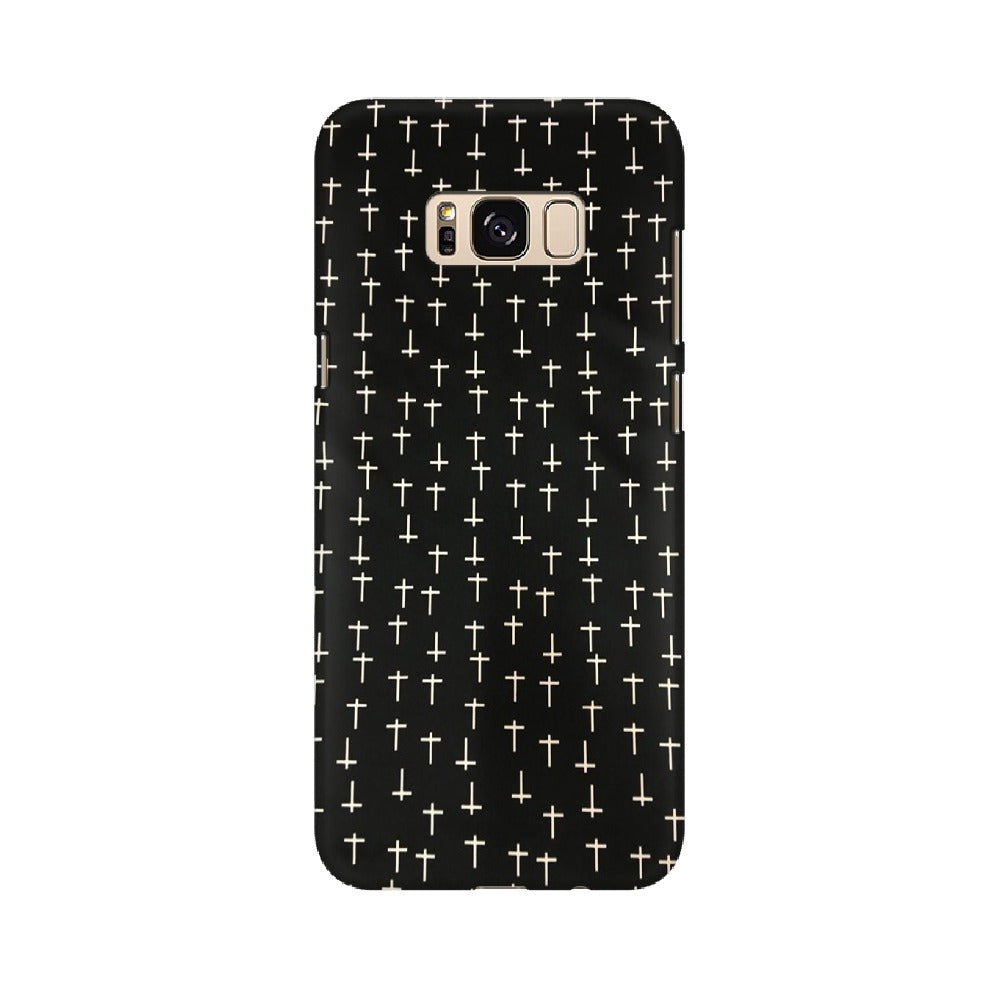 Block Print Black   ---   Samsung Google OnePlus Mobile Back Cover