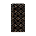 Block Print Black Symmetry   ---   Sony Nokia Lenovo Moto HTC Huawei - Mobile Back Cover