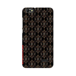 Block Print Black Symmetry   ---   Sony Nokia Lenovo Moto HTC Huawei - Mobile Back Cover