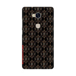 Block Print Black Symmetry   ---   Sony Nokia Lenovo Moto HTC Huawei - Mobile Back Cover