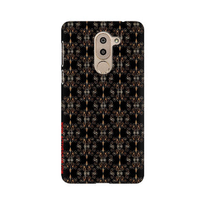 Block Print Black Symmetry   ---   Sony Nokia Lenovo Moto HTC Huawei - Mobile Back Cover