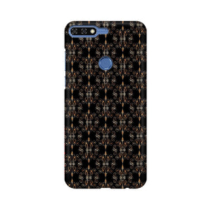 Block Print Black Symmetry   ---   Sony Nokia Lenovo Moto HTC Huawei - Mobile Back Cover