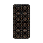 Block Print Black Symmetry   ---   Sony Nokia Lenovo Moto HTC Huawei - Mobile Back Cover