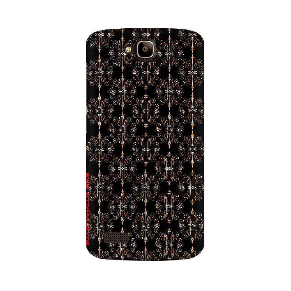 Block Print Black Symmetry   ---   Sony Nokia Lenovo Moto HTC Huawei - Mobile Back Cover