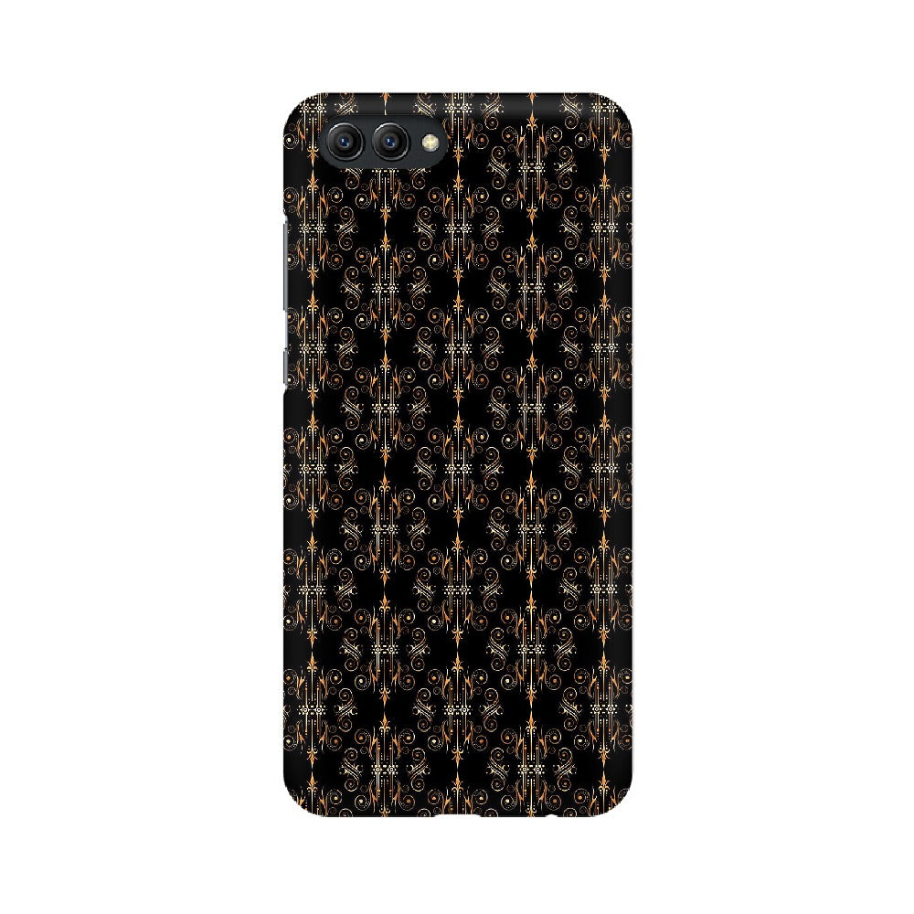 Block Print Black Symmetry   ---   Sony Nokia Lenovo Moto HTC Huawei - Mobile Back Cover