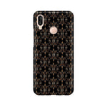 Block Print Black Symmetry   ---   Sony Nokia Lenovo Moto HTC Huawei - Mobile Back Cover