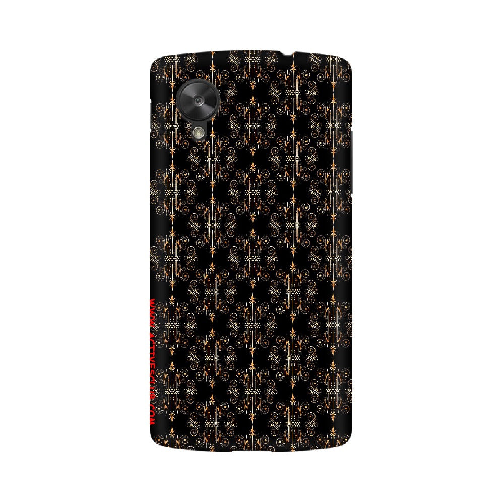 Block Print Black Symmetry   ---   Sony Nokia Lenovo Moto HTC Huawei - Mobile Back Cover