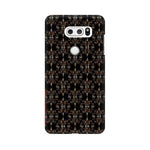 Block Print Black Symmetry   ---   Sony Nokia Lenovo Moto HTC Huawei - Mobile Back Cover