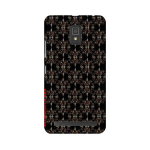 Block Print Black Symmetry   ---   Sony Nokia Lenovo Moto HTC Huawei - Mobile Back Cover