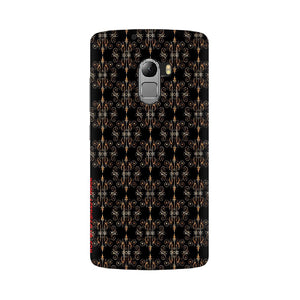 Block Print Black Symmetry   ---   Sony Nokia Lenovo Moto HTC Huawei - Mobile Back Cover