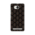 Block Print Black Symmetry   ---   Sony Nokia Lenovo Moto HTC Huawei - Mobile Back Cover