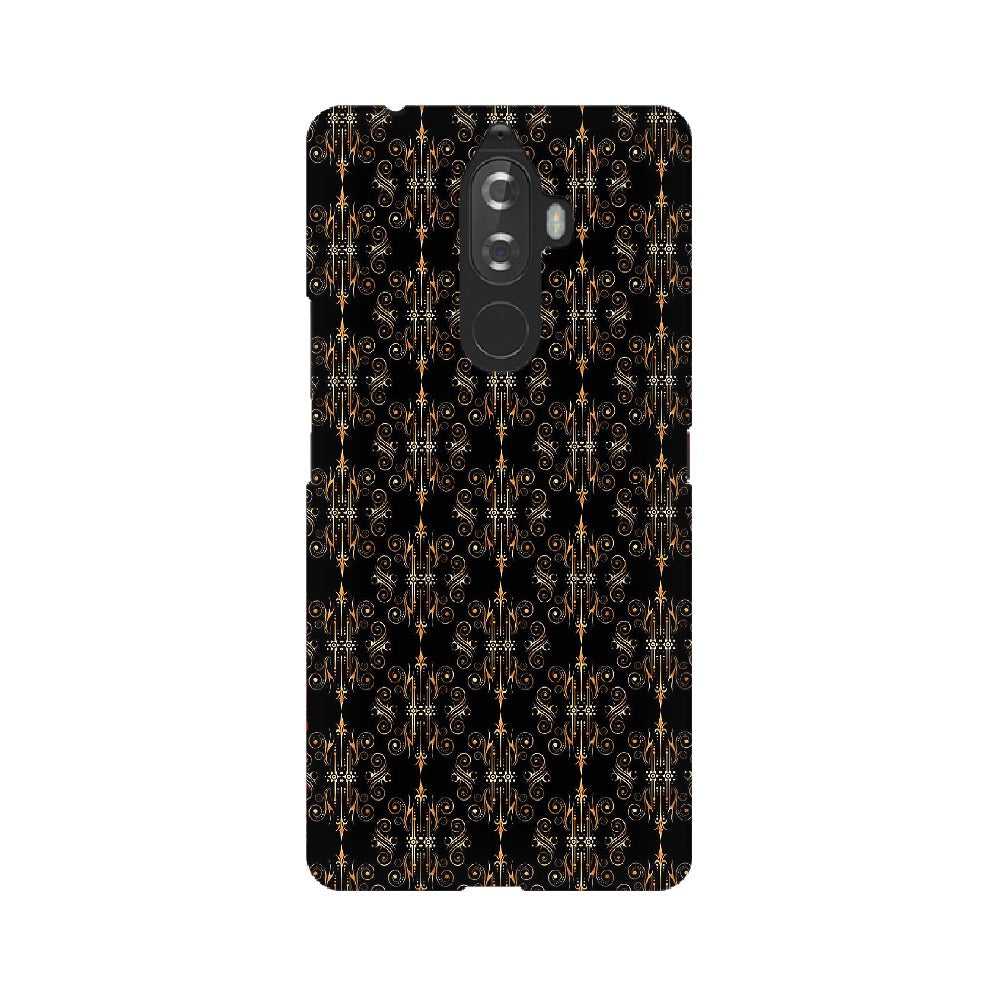 Block Print Black Symmetry   ---   Sony Nokia Lenovo Moto HTC Huawei - Mobile Back Cover