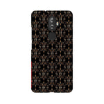 Block Print Black Symmetry   ---   Sony Nokia Lenovo Moto HTC Huawei - Mobile Back Cover