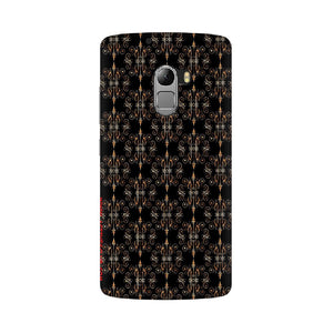 Block Print Black Symmetry   ---   Sony Nokia Lenovo Moto HTC Huawei - Mobile Back Cover