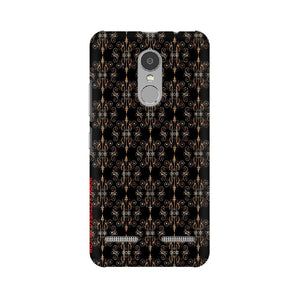 Block Print Black Symmetry   ---   Sony Nokia Lenovo Moto HTC Huawei - Mobile Back Cover