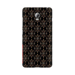 Block Print Black Symmetry   ---   Sony Nokia Lenovo Moto HTC Huawei - Mobile Back Cover