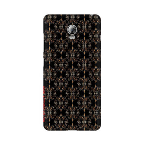 Block Print Black Symmetry   ---   Sony Nokia Lenovo Moto HTC Huawei - Mobile Back Cover