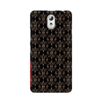 Block Print Black Symmetry   ---   Sony Nokia Lenovo Moto HTC Huawei - Mobile Back Cover