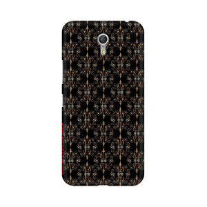 Block Print Black Symmetry   ---   Sony Nokia Lenovo Moto HTC Huawei - Mobile Back Cover