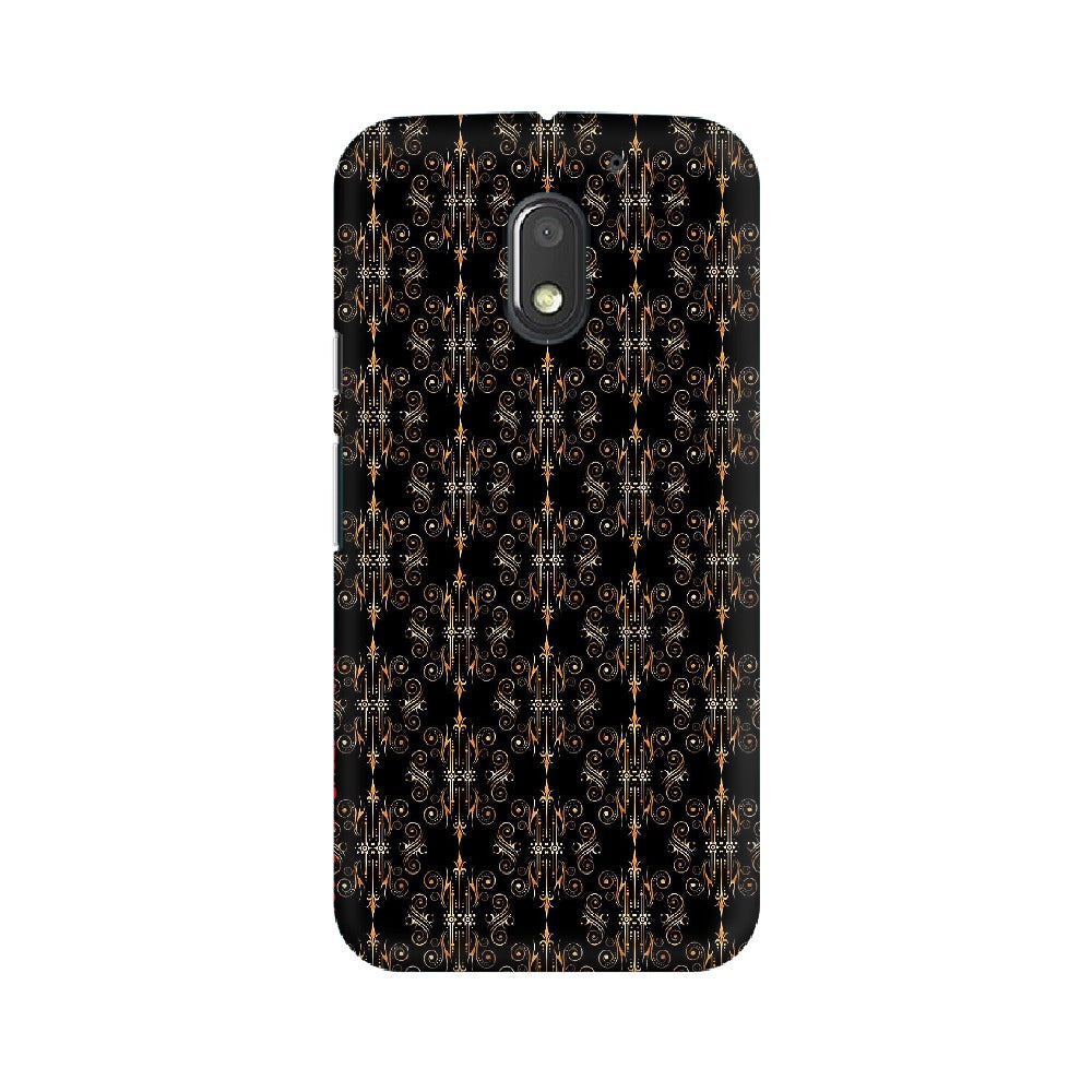 Block Print Black Symmetry   ---   Sony Nokia Lenovo Moto HTC Huawei - Mobile Back Cover