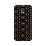 Block Print Black Symmetry   ---   Sony Nokia Lenovo Moto HTC Huawei - Mobile Back Cover