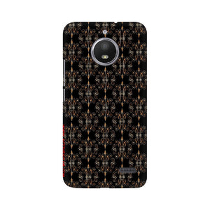 Block Print Black Symmetry   ---   Sony Nokia Lenovo Moto HTC Huawei - Mobile Back Cover