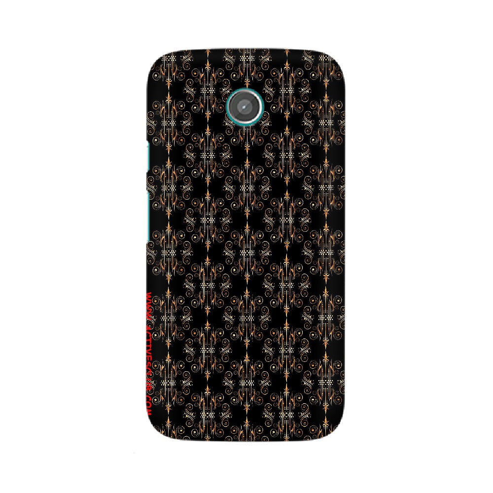 Block Print Black Symmetry   ---   Sony Nokia Lenovo Moto HTC Huawei - Mobile Back Cover