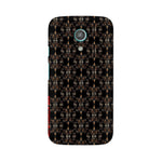 Block Print Black Symmetry   ---   Sony Nokia Lenovo Moto HTC Huawei - Mobile Back Cover