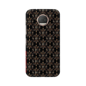 Block Print Black Symmetry   ---   Sony Nokia Lenovo Moto HTC Huawei - Mobile Back Cover