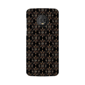 Block Print Black Symmetry   ---   Sony Nokia Lenovo Moto HTC Huawei - Mobile Back Cover