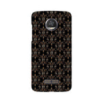 Block Print Black Symmetry   ---   Sony Nokia Lenovo Moto HTC Huawei - Mobile Back Cover