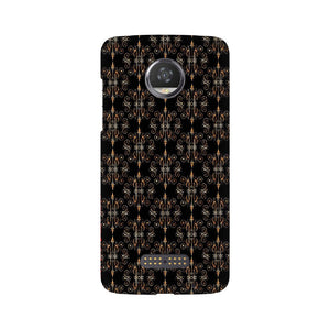 Block Print Black Symmetry   ---   Sony Nokia Lenovo Moto HTC Huawei - Mobile Back Cover