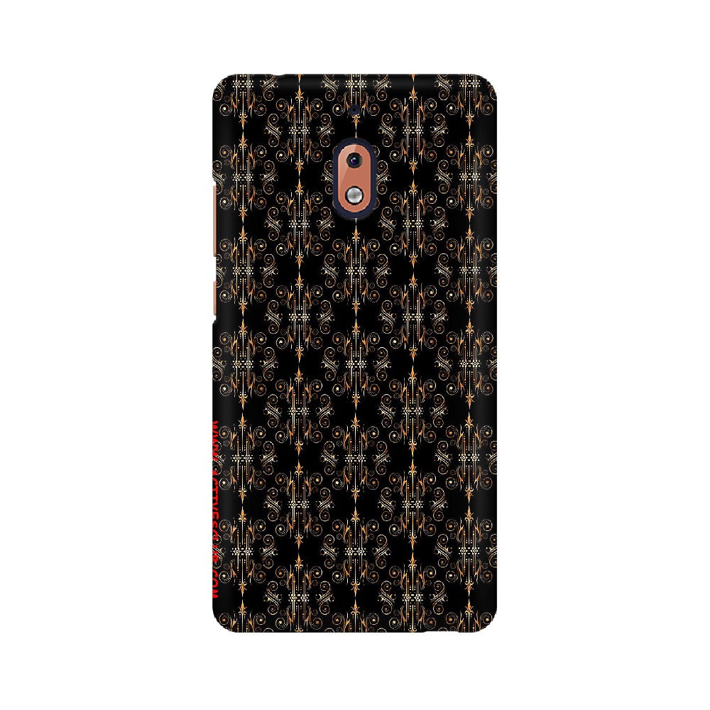 Block Print Black Symmetry   ---   Sony Nokia Lenovo Moto HTC Huawei - Mobile Back Cover