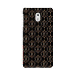 Block Print Black Symmetry   ---   Sony Nokia Lenovo Moto HTC Huawei - Mobile Back Cover