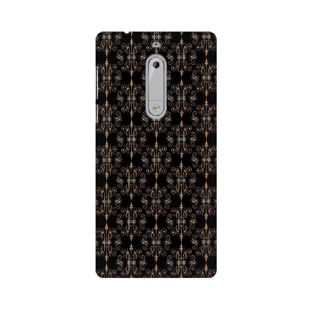 Block Print Black Symmetry   ---   Sony Nokia Lenovo Moto HTC Huawei - Mobile Back Cover