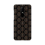 Block Print Black Symmetry   ---   Sony Nokia Lenovo Moto HTC Huawei - Mobile Back Cover