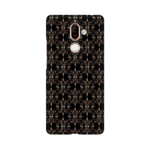 Block Print Black Symmetry   ---   Sony Nokia Lenovo Moto HTC Huawei - Mobile Back Cover