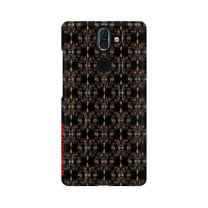 Block Print Black Symmetry   ---   Sony Nokia Lenovo Moto HTC Huawei - Mobile Back Cover