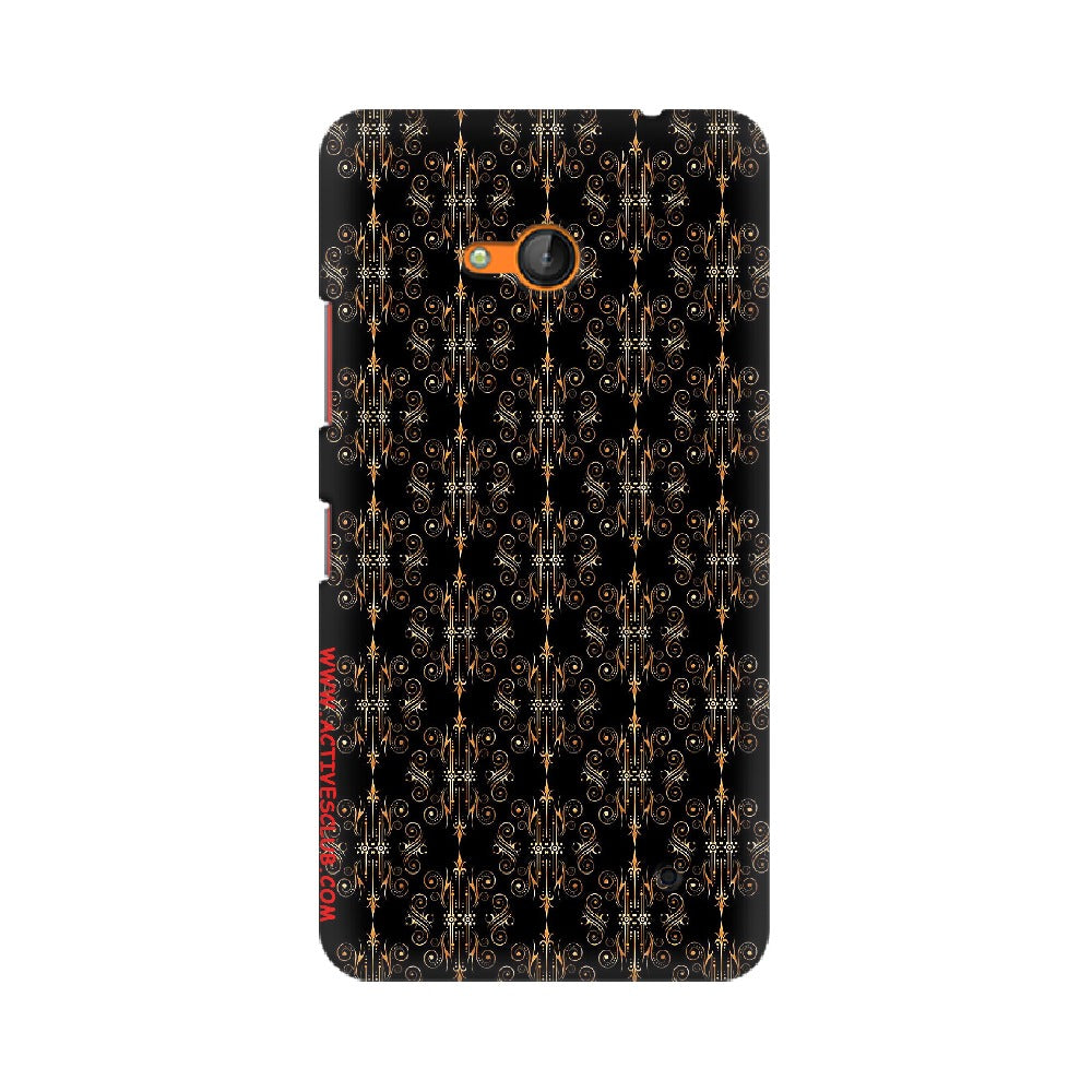 Block Print Black Symmetry   ---   Sony Nokia Lenovo Moto HTC Huawei - Mobile Back Cover