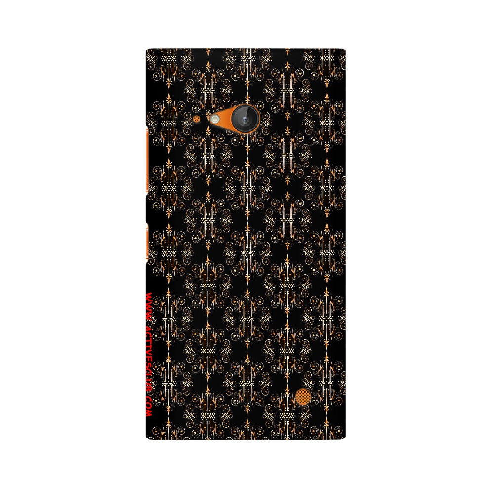 Block Print Black Symmetry   ---   Sony Nokia Lenovo Moto HTC Huawei - Mobile Back Cover