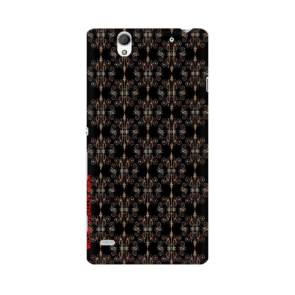 Block Print Black Symmetry   ---   Sony Nokia Lenovo Moto HTC Huawei - Mobile Back Cover